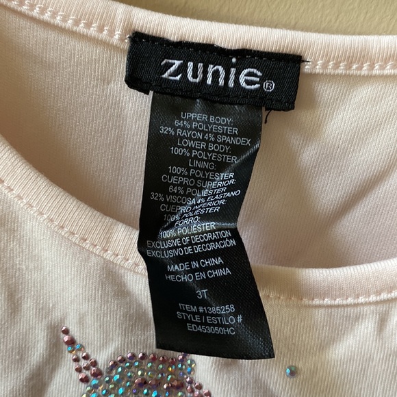 Girls Zunie Casual Unicorn Dress 3T NWOT - Picture 4 of 5